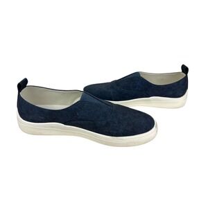 Kensie "Salia" Navy Blue Womens Shoes Size 8.5 M Slip On Fabric